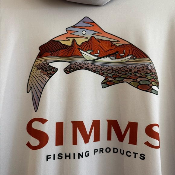 Simms Men's Sun Shirt - Picture 3 of 4